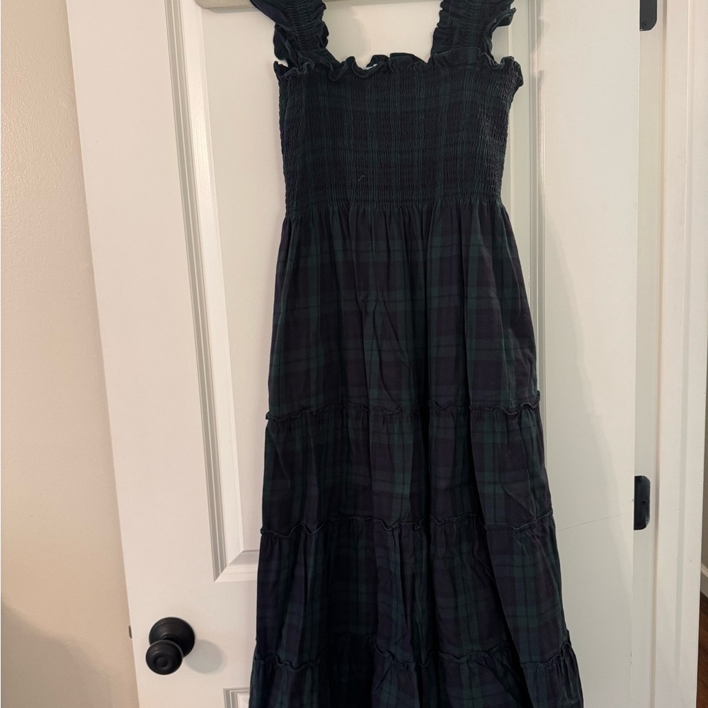Hill House Black Smocked Dress
